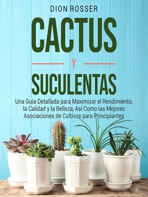cover image of Cactus y Suculentas
